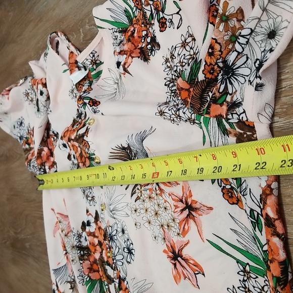 (XL) Modes Crystal Fashions Floral Bohemian Vacation Summer Dainty Garden Party - Picture 7 of 8